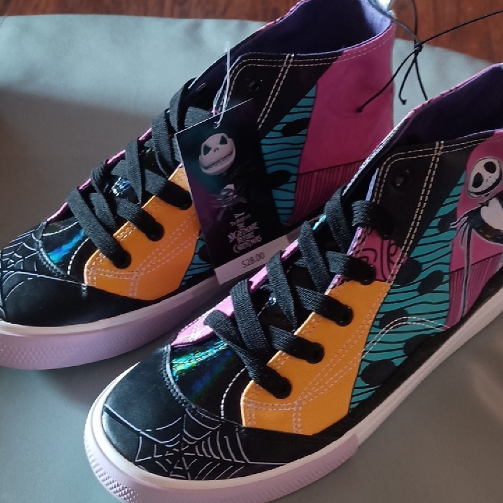 Colorful Women's High-Top Sneakers